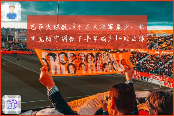 巴萨失球数19个五大联赛最少，弗里克防守调教下半年减少14粒丢球